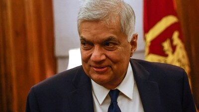 Sri Lanka Economic Crisis: Sri Lanka's President Ranil Wickremesinghe is seen. (Reuters)