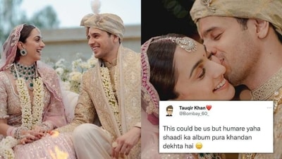 Sidharth Malhotra and Kiara Advani wedding pics are attracting hilarious reactions online. Sidharth Malhotra and Kiara Advani wedding pics are attracting hilarious reactions online.