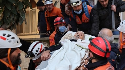 "The consignment was handed over by Cd'A of India to Syria Shri S. K. Yadav to the Deputy Minister of Local Administration and Environment of Syria Mr Moutaz Douaji at Damascus Airport today morning. The consignment consists of emergency medicines and equipment including portable ECG machines, patient monitors and other essential medical items," the official statement read. (REUTERS)