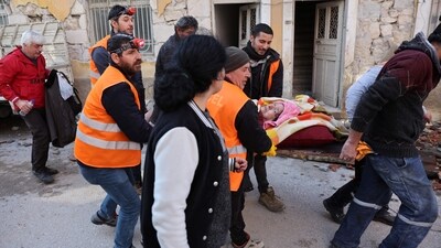 Families in southern Turkey and Syria had spent a second night in the freezing cold as overwhelmed rescuers raced to pull people from the rubble two days after the massive earthquake and aftershocks. (REUTERS)