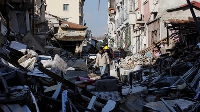 Pope Francis offered his prayers for the thousands of victims of the earthquake in Syria and Turkey on Wednesday and called on the international community to continue to support rescue and recovery efforts. "I am praying for them with emotion and I wanted to say that I am close to these people, to the families of the victims and everyone who is suffering from this devastating disaster," he said (REUTERS)
