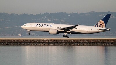 Fire crews evacuated all passengers and crew, and four people were taken to the hospital. (REUTERS)