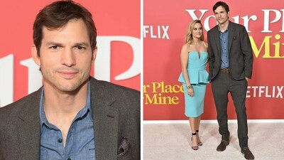 Ashton Kutcher has revealed why he thinks the red carpet pictures with Reese Witherspoon came out so awkward.