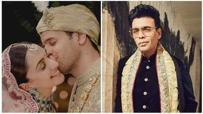 Karan Johar penned a note to share his happiness on Sidharth Malhotra and Kiara Advani's wedding. Karan Johar penned a note to share his happiness on Sidharth Malhotra and Kiara Advani's wedding.