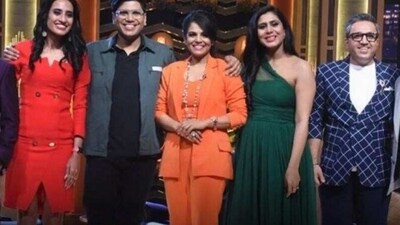 Some of the Shark Tank India season 1 judges photographed together from last year. (File Photo) Some of the Shark Tank India season 1 judges photographed together from last year. (File Photo)