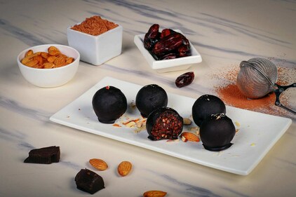 Badam Chocolate Truffle (Chef Saransh Goila)
