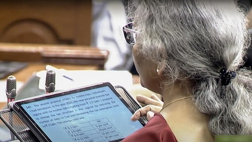While delivering the Union Budget 2023, finance minister Nirmala Sitharaman mentioned the word “green” about 23 times. (ANI) While delivering the Union Budget 2023, finance minister Nirmala Sitharaman mentioned the word “green” about 23 times. (ANI)