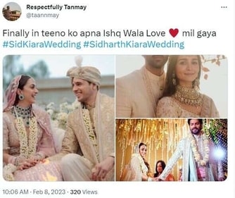 Fans tweeted that all the 'three students' of filmmaker Karan Johar are 'finally married'.