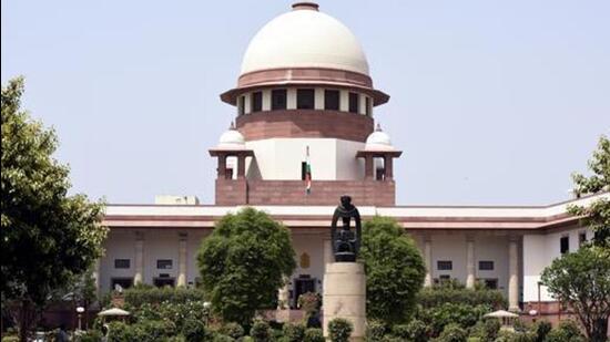 A bench headed by Chief Justice of India (CJI) Dhananjaya Y Chandrachud fixed the next hearing on February 12. (HT Archive)