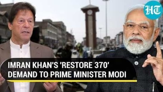 IMRAN KHAN'S 'RESTORE 370' DEMAND TO PRIME MINISTER MODI