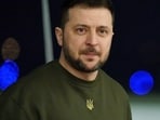 Volodymyr Zelensky UK Trip: Ukrainian President Volodymyr Zelenskyy is seen. 