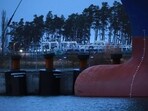 The gas receiving compressor station of the Nord Stream 1 natural gas pipeline.