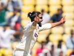 India's Ravindra Jadeja celebrates the wicket of Australia's Steve Smith during the first day of the first cricket test match between India and Australia in Nagpur, India, Thursday, Feb. 9, 2023. India's Ravindra Jadeja celebrates the wicket of Australia's Steve Smith during the first day of the first cricket test match between India and Australia in Nagpur, India, Thursday, Feb. 9, 2023.