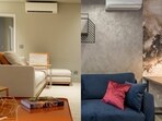 An AC with a capacity of 1 ton is decent for small-sized rooms.