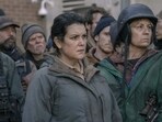 Melanie Lynskey in the latest episode of The Last of Us. Melanie Lynskey in the latest episode of The Last of Us.