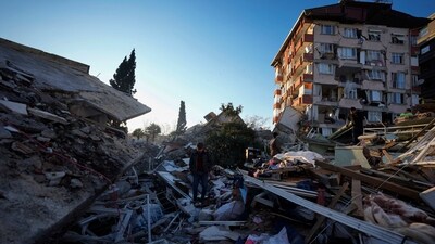Turkey earthquakes: The agency said 12,391 people had been confirmed killed in Turkey. (AP) Turkey earthquakes: The agency said 12,391 people had been confirmed killed in Turkey. (AP)