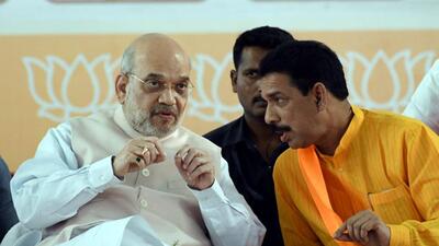 Karnataka BJP chief Nalin Kumar Kateel said assembly elections will be a fight between the ideologies of Savarkar and Tipu Sultan (PTI) Karnataka BJP chief Nalin Kumar Kateel said assembly elections will be a fight between the ideologies of Savarkar and Tipu Sultan (PTI)