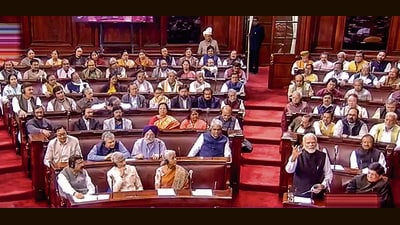 Prime Minister Narendra Modi replies to the Motion of Thanks on the President's address in the Rajya Sabha during Budget Session of Parliament (PTI) Prime Minister Narendra Modi replies to the Motion of Thanks on the President's address in the Rajya Sabha during Budget Session of Parliament (PTI)