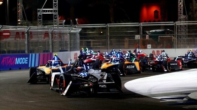 Karun Chandhok is commentating on the all-electric series that will make its India debut with the Hyderabad E-Prix on Saturday. (Formula E) Karun Chandhok is commentating on the all-electric series that will make its India debut with the Hyderabad E-Prix on Saturday. (Formula E)