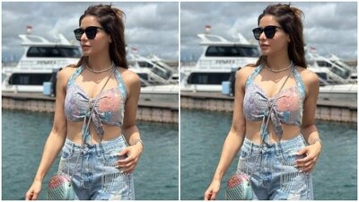 Aamna's casual fashion diaries are droolworthy. A few days back, the actor slayed a casual look in blue and made her fans swoon. (Instagram/@aamnasharifofficial) Aamna's casual fashion diaries are droolworthy. A few days back, the actor slayed a casual look in blue and made her fans swoon. (Instagram/@aamnasharifofficial)