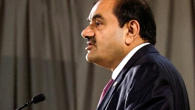 Gautam Adani at an inauguration ceremony after the Adani Group completed the purchase of Haifa Port earlier in January 2023 in Israel. (Reuters) Gautam Adani at an inauguration ceremony after the Adani Group completed the purchase of Haifa Port earlier in January 2023 in Israel. (Reuters)