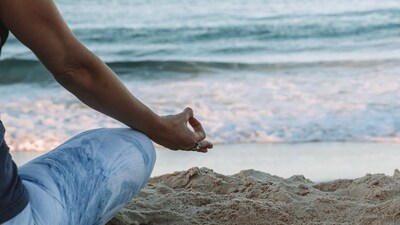 Yoga: If you are a fitness freak then you must visit Om beach which is famous for early morning yoga sessions. (Unsplash) Yoga: If you are a fitness freak then you must visit Om beach which is famous for early morning yoga sessions. (Unsplash)