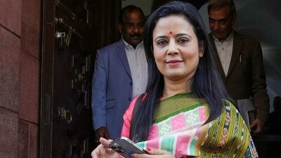 Mahua Moitra goes on with her ‘topi’ jibe as index provider MSCI makes changes regarding Adani securities amid the Hindenburg row. (File) Mahua Moitra goes on with her ‘topi’ jibe as index provider MSCI makes changes regarding Adani securities amid the Hindenburg row. (File)