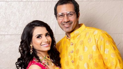 Priya Ahuja Rajda with her husband Malav Rajda. Priya Ahuja Rajda with her husband Malav Rajda.