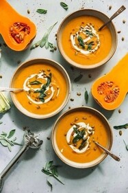 Butternut soup (pinterest)