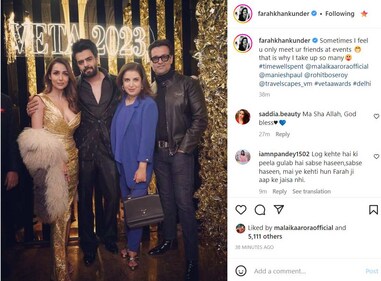 Malaika Arora, Maniesh Paul, Farah Khan and Rohit Roy were in Delhi for an event. Malaika Arora, Maniesh Paul, Farah Khan and Rohit Roy were in Delhi for an event.