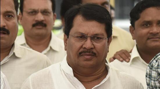 Mumbai, India - June 24, 2019: Senior Congress leader Vijay Wadettiwar was appointed as the new Leader of Opposition (LoP) in the Maharashtra Legislative Assembly at Vidhan Bhavan in Mumbai, India, on Monday, June 24, 2019. (Photo by Kunal Patil/Hindustan Times) (Kunal Patil/HT Photo)