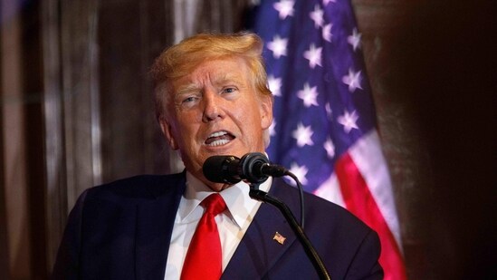 Former US President Donald Trump. (AFP)