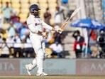 Ravindra Jadeja celebrates his half-century during Day 2 of the 1st Test match between India and Australia, at Vidarbha Cricket Association Stadium, in Nagpur. Ravindra Jadeja celebrates his half-century during Day 2 of the 1st Test match between India and Australia, at Vidarbha Cricket Association Stadium, in Nagpur.