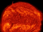 Screengrab taken from the video by Los Angeles based space weather physicist Dr Tamitha Skov.(Twitter/Dr Tamitha Skov)