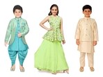Kids dressed in ethnic dresses look charming, and how!