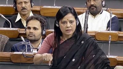 Mahua Moitra said many BJP MPs praised her for what he called Ramesh Bidhuri in Parliament. (ANI)