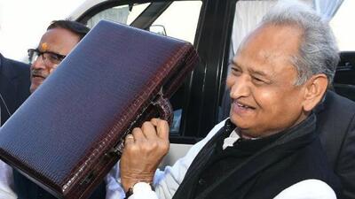 CM Ashok Gehlot presented state budget in Rajasthan Assembly on Friday (Twitter/@ashokgehlot51) CM Ashok Gehlot presented state budget in Rajasthan Assembly on Friday (Twitter/@ashokgehlot51)