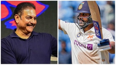 Former Indian head coach Ravi Shastri was all praise for India captain Rohit Sharma (PTI) Former Indian head coach Ravi Shastri was all praise for India captain Rohit Sharma (PTI)