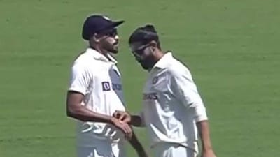 Ravindra Jadeja was caught in a controversial situation. (Twitter) Ravindra Jadeja was caught in a controversial situation. (Twitter)