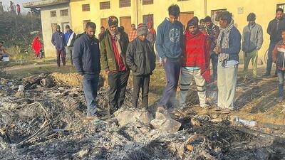 Four children, including three siblings (two brothers and a sister), were charred to death in the fire accident at Banne-Di-Hatti village in Himachal Pradesh’s Una on Wednesday night. (HT File Photo)