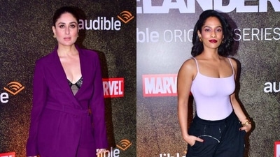 Kareena Kapoor plays Black Widow in the alternate universe podcast set in the future, while Masaba plays a security analyst Lisa Cartwright. Kareena Kapoor plays Black Widow in the alternate universe podcast set in the future, while Masaba plays a security analyst Lisa Cartwright.