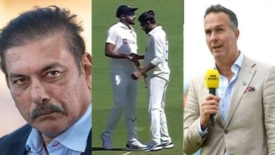 Ravi Shastri shuts Michael Vaughan, Australian media on Siraj-Jadeja incident Ravi Shastri shuts Michael Vaughan, Australian media on Siraj-Jadeja incident