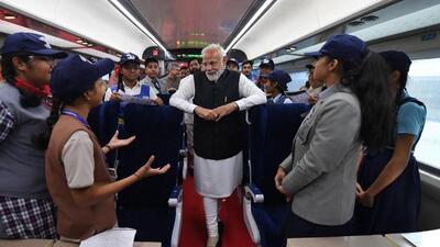 Prime Minister Narendra Modi said the newly inaugurated Mumbai-Solapur and Mumbai-Shridi Vande Bharat trains will promote religious tourism and people can also enjoy the beauty of the ghats.
