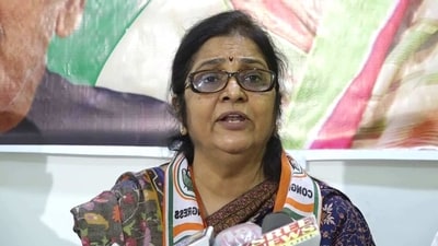 The Congress MP tweeted a video from inside the House where Opposition MPs were seen protesting (ANI) The Congress MP tweeted a video from inside the House where Opposition MPs were seen protesting (ANI)