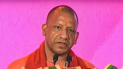 Uttar Pradesh chief minister Yogi Adityanath speaking at the UP Global Investors Summit in Lucknow on Friday. (PTI PHOTO) Uttar Pradesh chief minister Yogi Adityanath speaking at the UP Global Investors Summit in Lucknow on Friday. (PTI PHOTO)