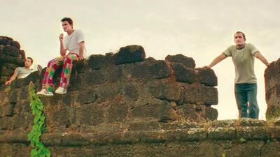 You can’t go to Goa and not recreate that shot of the three friends hanging out at Chapora Fort in Dil Chahta Hai You can’t go to Goa and not recreate that shot of the three friends hanging out at Chapora Fort in Dil Chahta Hai