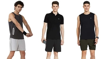 Van Heusen athleisure wear for men promises great comfort. Van Heusen athleisure wear for men promises great comfort.