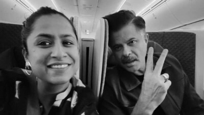 Anil Kapoor came to the rescue of an entrepreneur on a flight. Anil Kapoor came to the rescue of an entrepreneur on a flight.