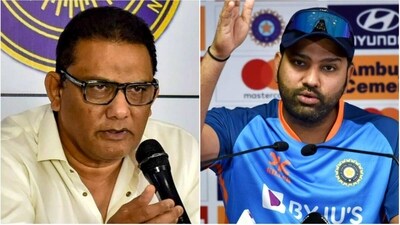 Mohammad Azharuddin; Rohit Sharma (File/AP) Mohammad Azharuddin; Rohit Sharma (File/AP)