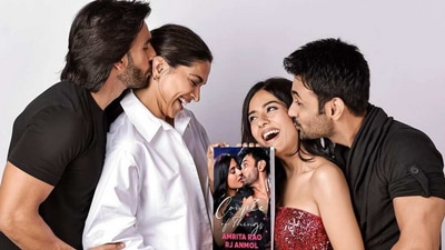 Deepika Padukone and Ranveer Singh launch Amrita Rao-RJ Anmol's Couple of Things book.